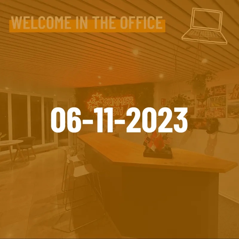 Nieuw kantoor - Office - Summer Bash Jongerenreizen