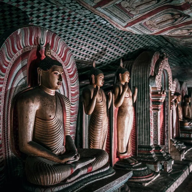 GROTTEMPELS VAN DAMBULLA