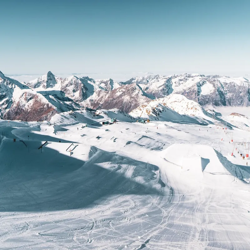 excursie - Zomerskiën - Les deux alpes - jeugd - travel