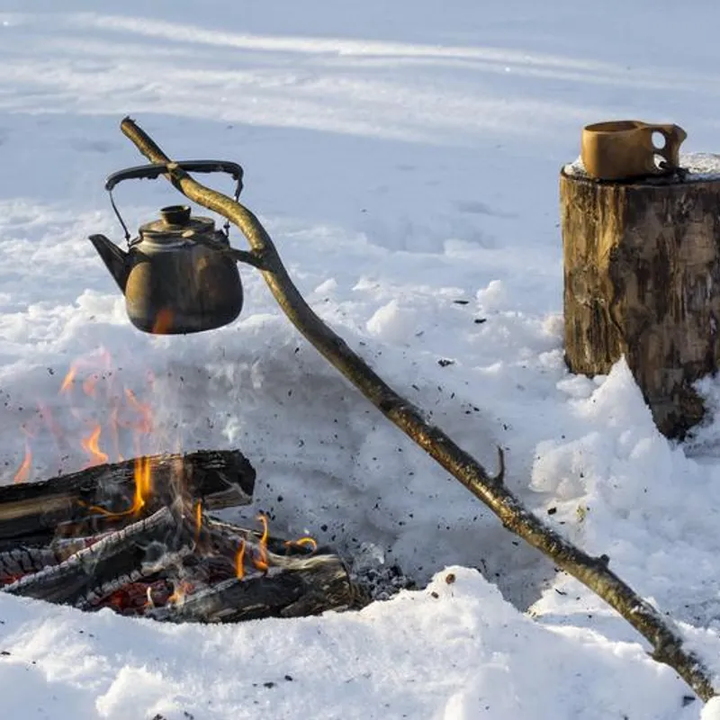 excursie - outdoor cooking - noorderlicht - jeugd - travel