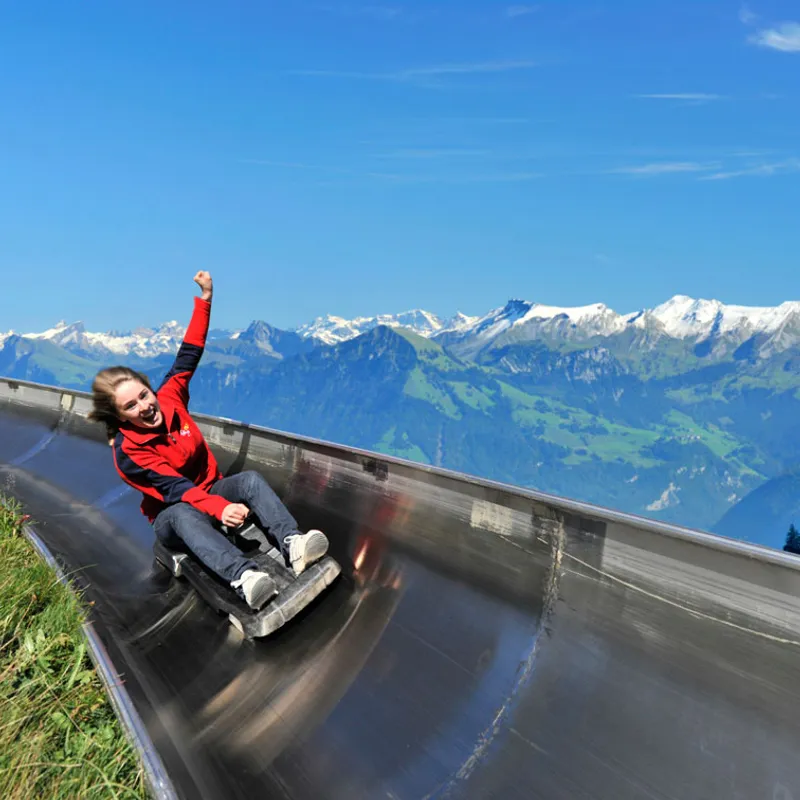 excursie - Tobbogan Run - Les deux alpes - jeugd - travel