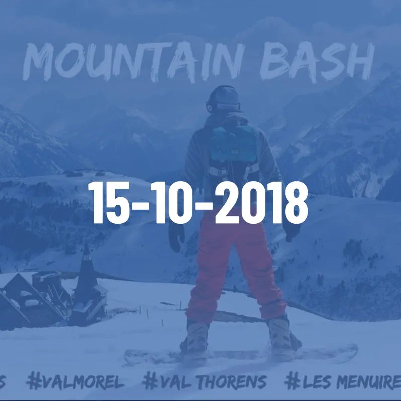 Oprichting - Mountain Bash - Summer Bash Jongerenreizen