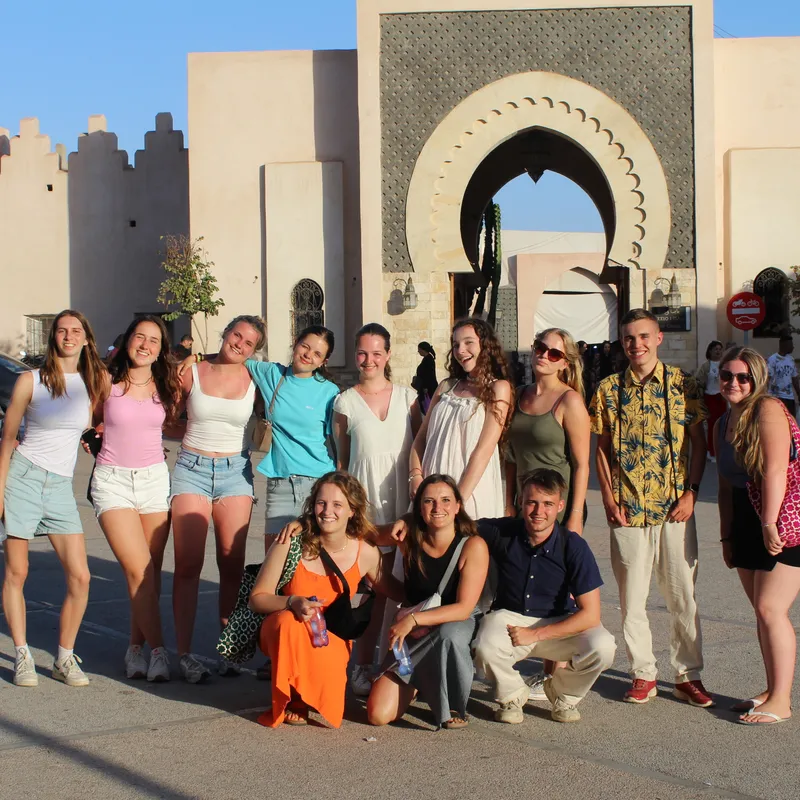 excursie - Souks Agadir - Marokko - jongeren - vakantie