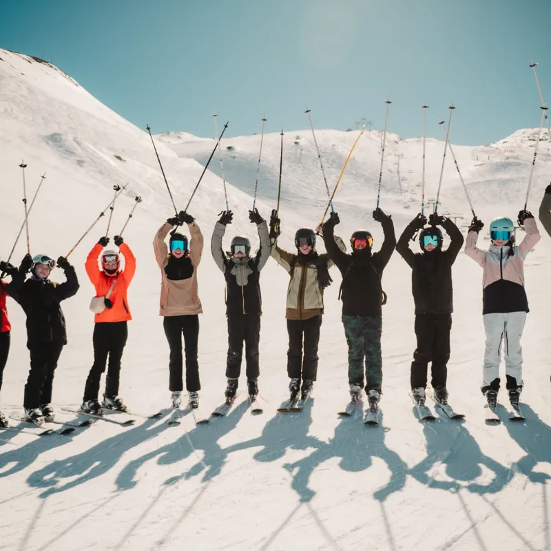 skireizen - reisrebbels - skimateriaal - les deux alpes