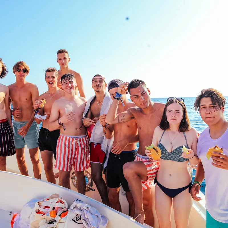 excursie - sunsetcruise - malgrat de mar - jongeren - reis 