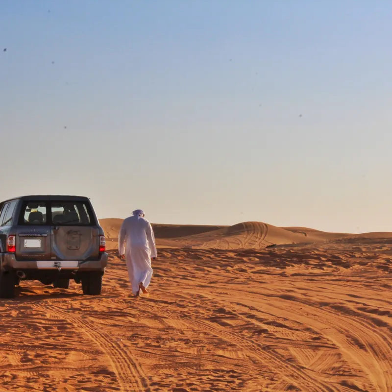 excursie - jeepsafari in de woestijn - dubai - jongeren - citytrip