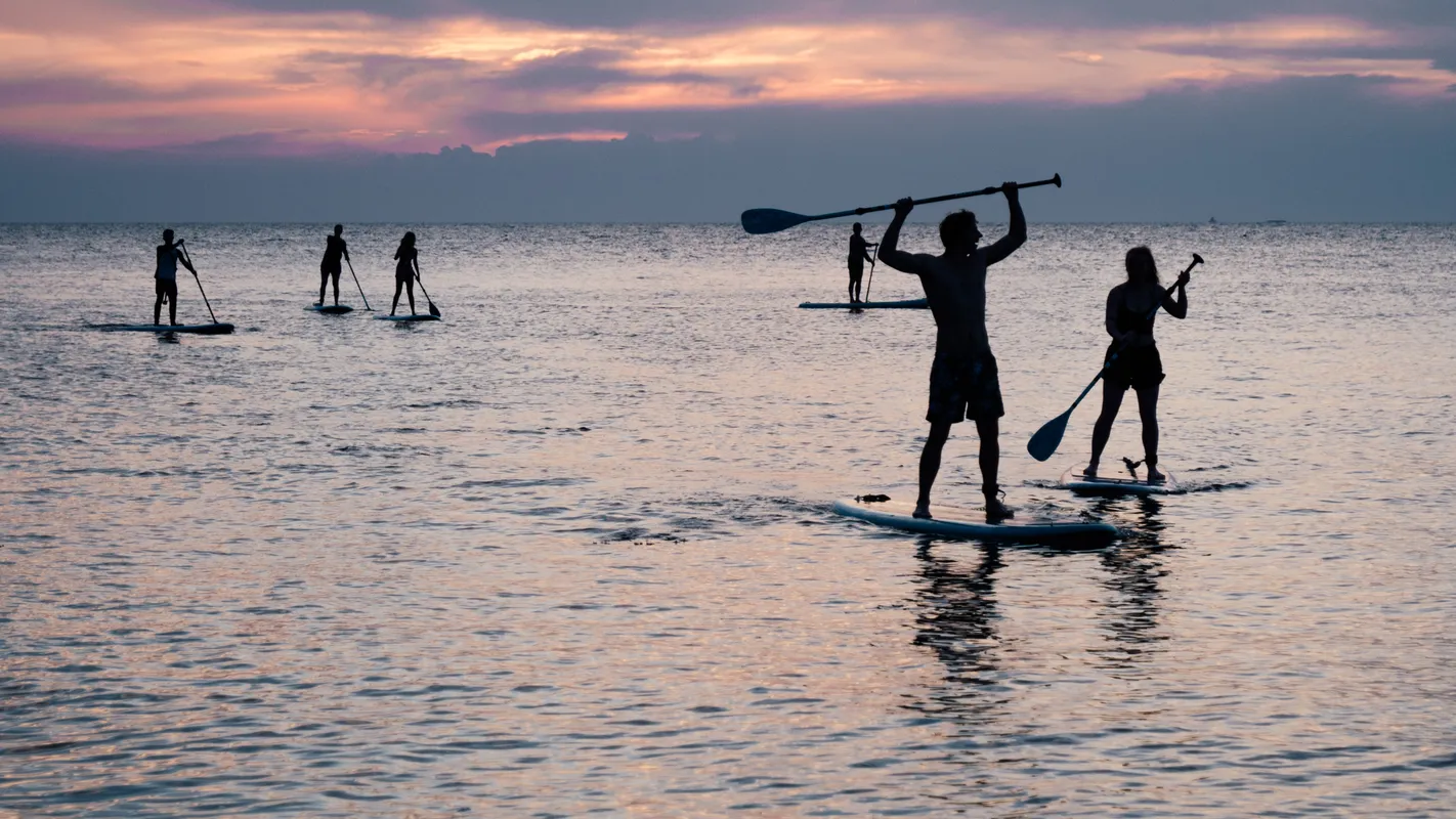 excursie - kayak - sup - paddle board - een persoon - el arenal mallorca - summer bash jongerenreizen