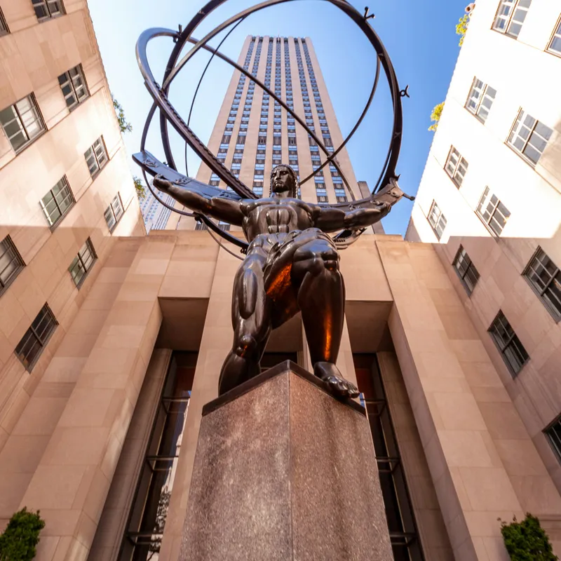 excursie - rockefeller center - new york - studenten - citytrip