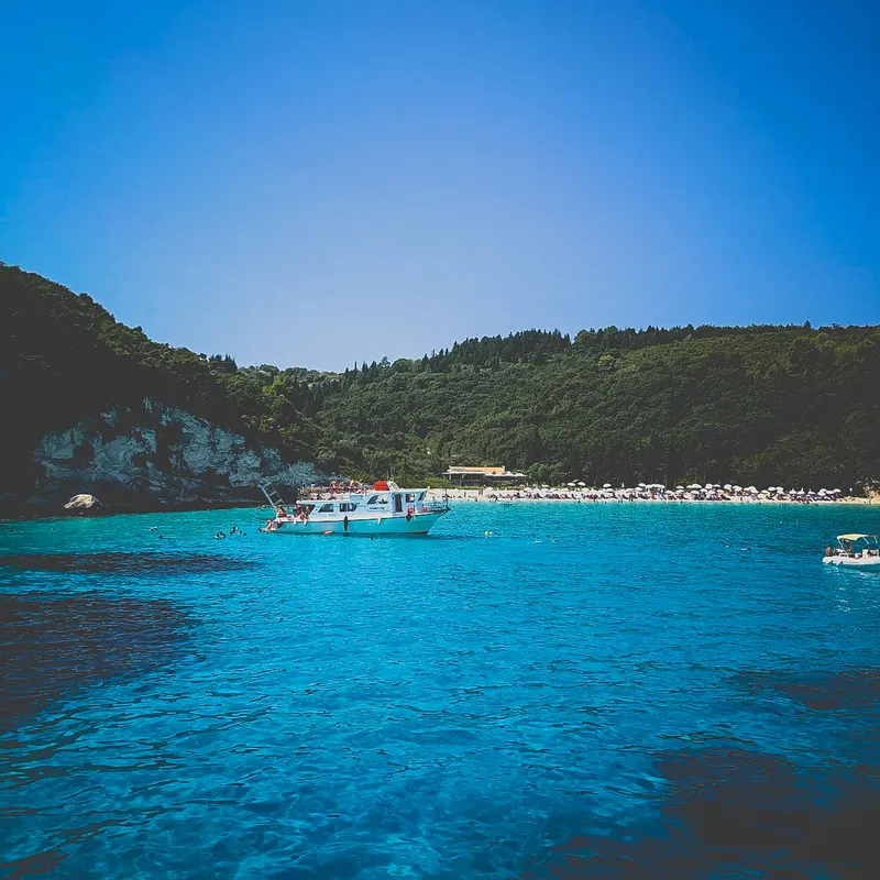 excursie - bbq boat trip - corfu - jeugd - buitenland