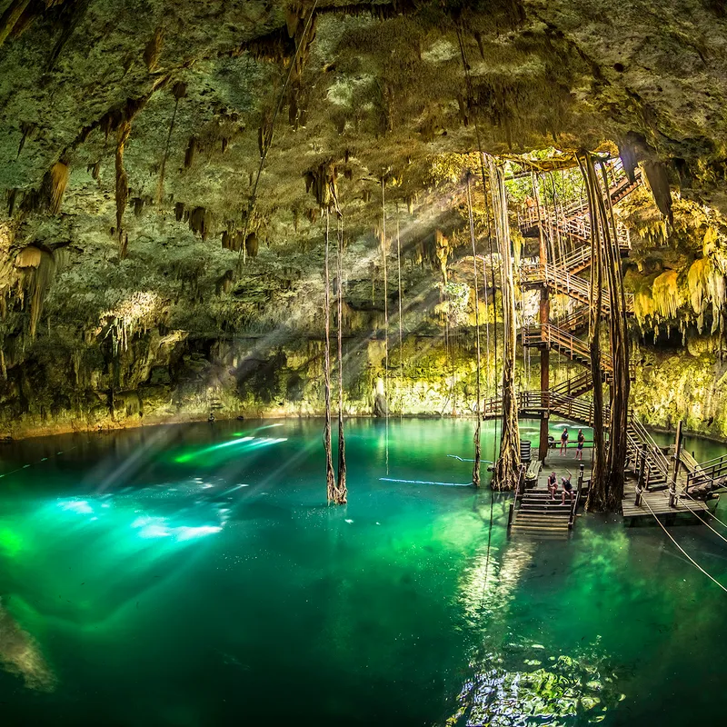 excursie - cenotes - mexico - jeugd - buitenland