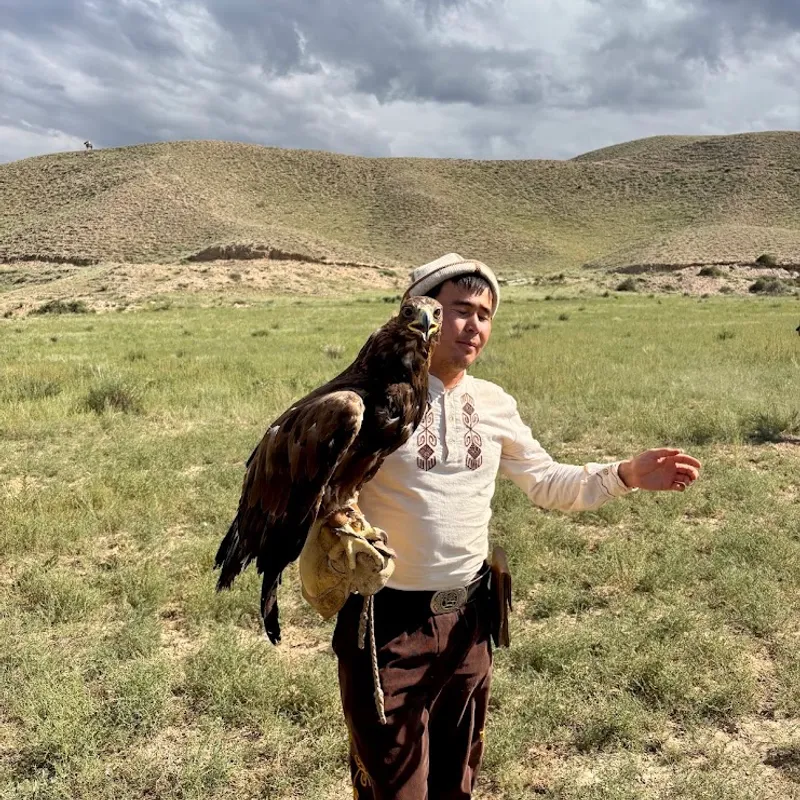 eagle hunting show - kirgizie - summer bash - explore