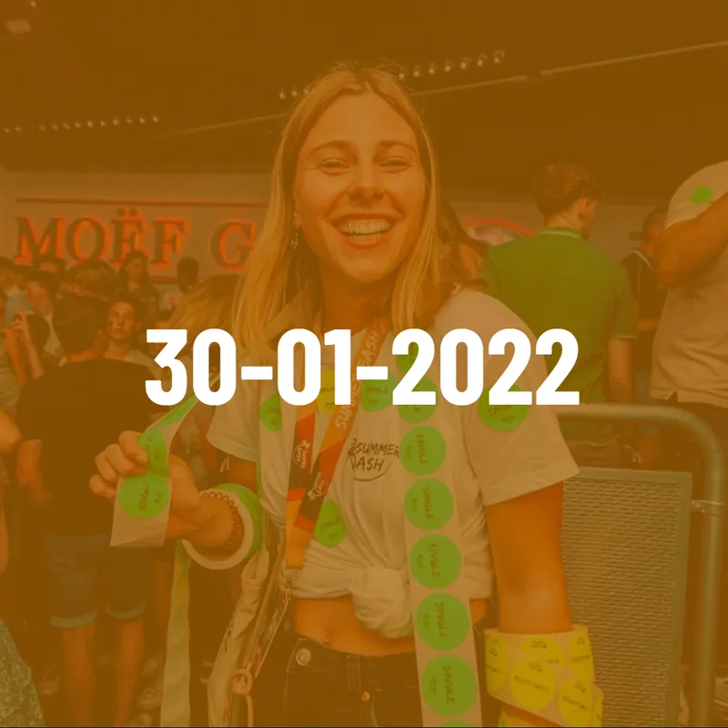 Meeste boekingen op één dag - Summer Bash Jongerenreizen