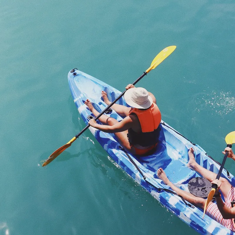 excursie - summer bash - kayak (2 personen) - playa d aro - jongeren - reis