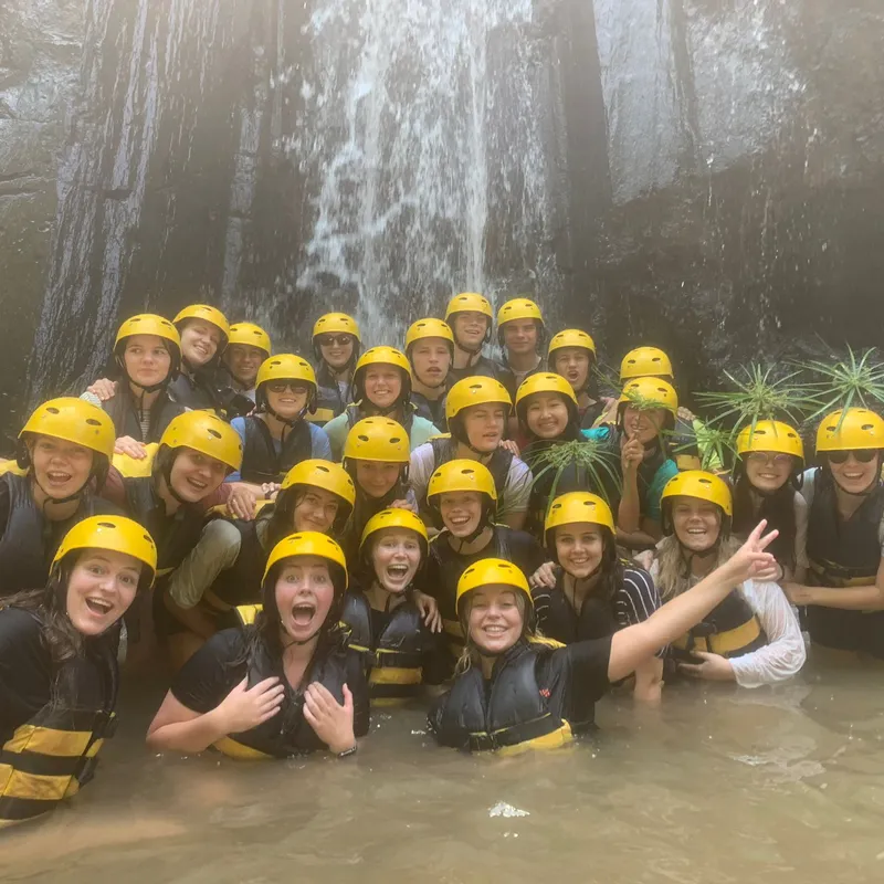 excursie - wildwater rafting - Bali - Jeugd - Buitenland