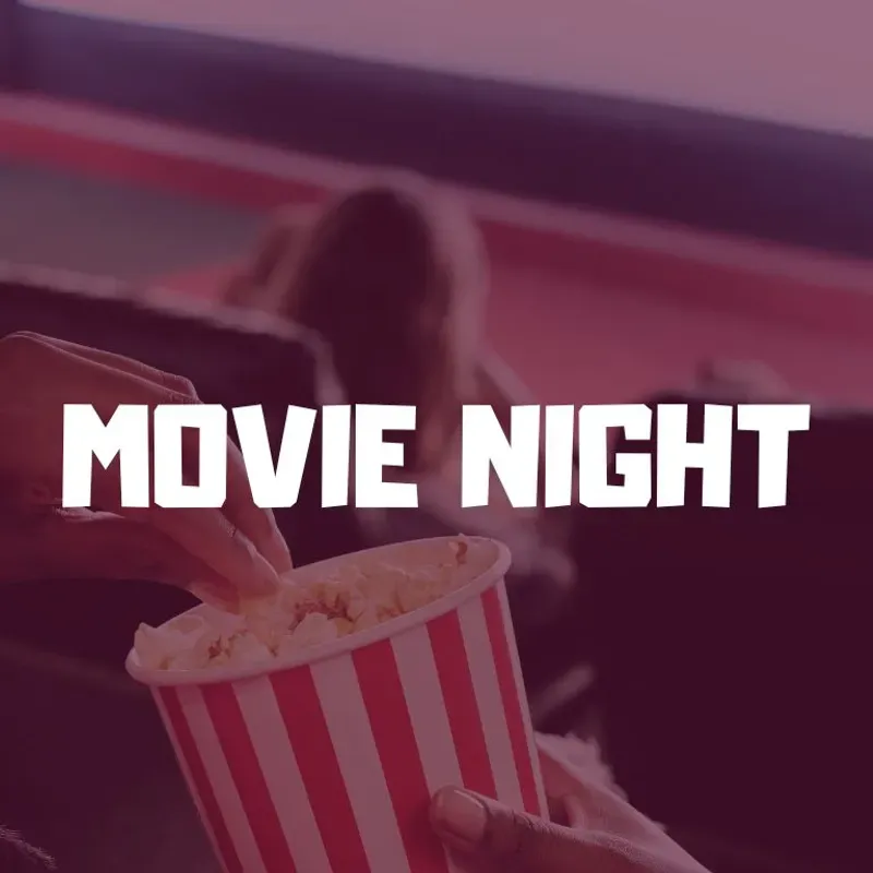 Movie night Skivakantie reisrebbels